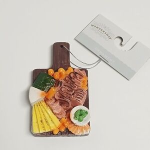 Charcuterie Board Christmas Ornament